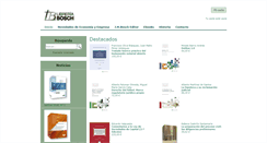 Desktop Screenshot of libreriabosch.com