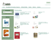 Tablet Screenshot of libreriabosch.com